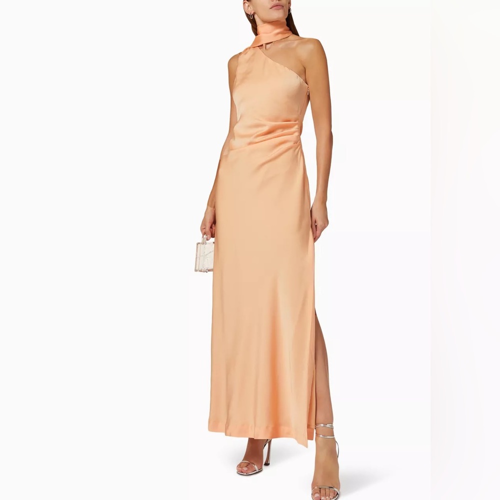 Misha Collection Ellison Gown - Peach Fuzz